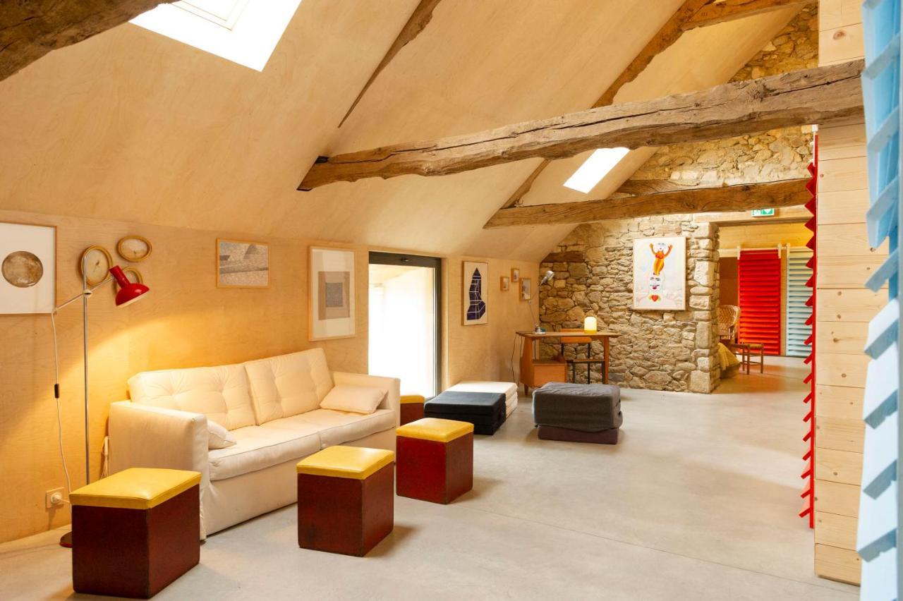 La Ferme Du Golf, Gite Atypique Et Artistique Lancieux Exteriér fotografie