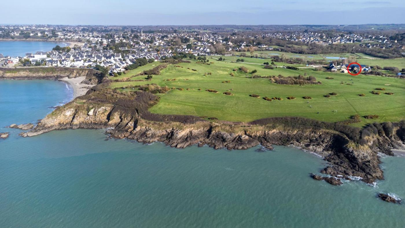 La Ferme Du Golf, Gite Atypique Et Artistique Lancieux Exteriér fotografie