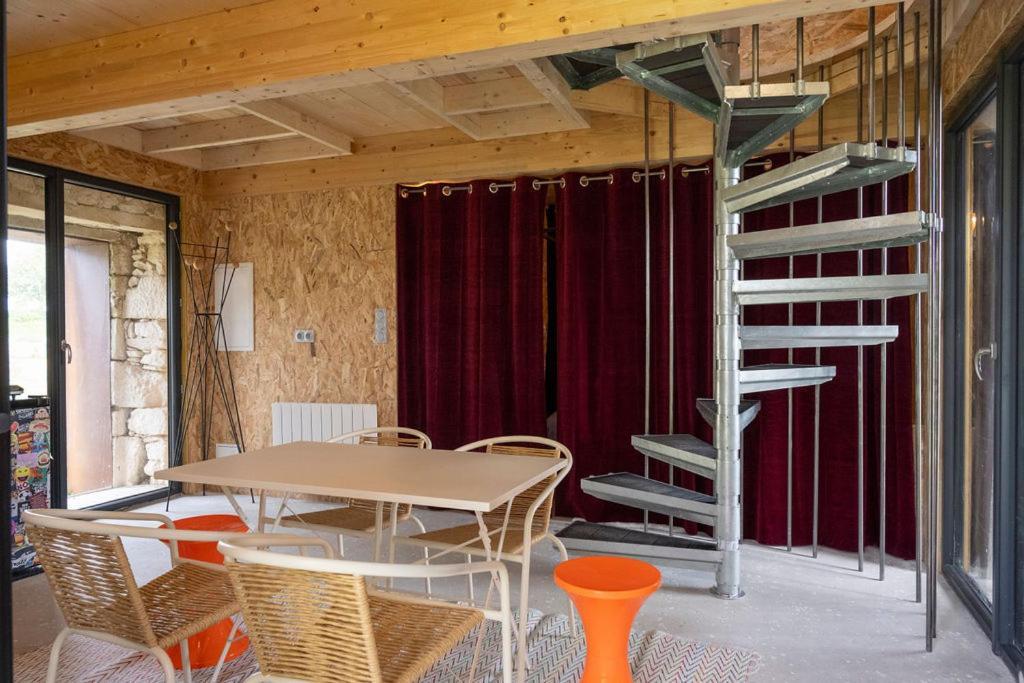 La Ferme Du Golf, Gite Atypique Et Artistique Lancieux Exteriér fotografie